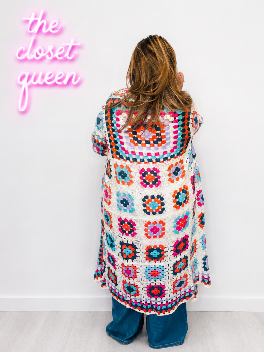 Crochet Squares Cardigan