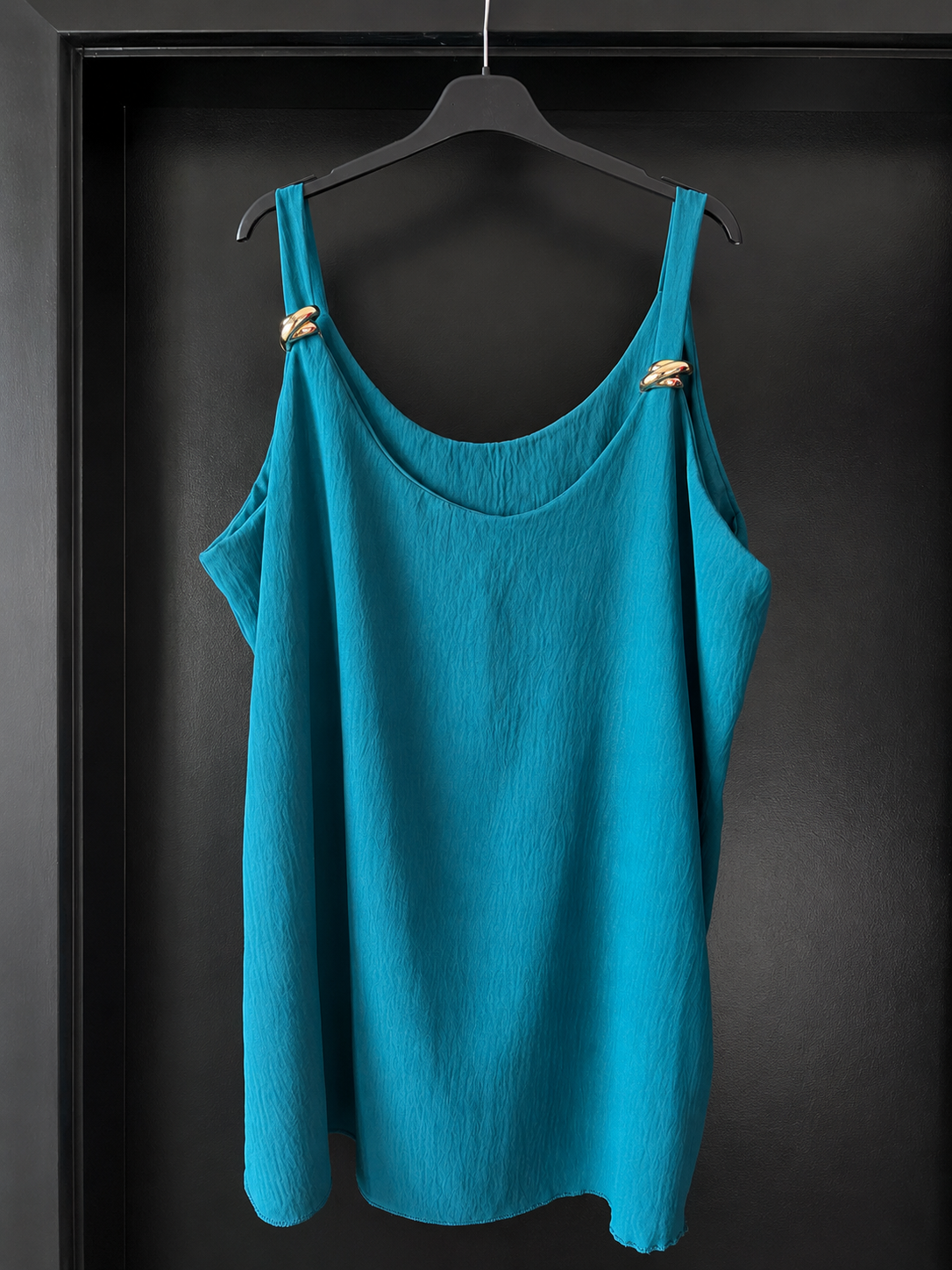 Gold Detail Strap Vest