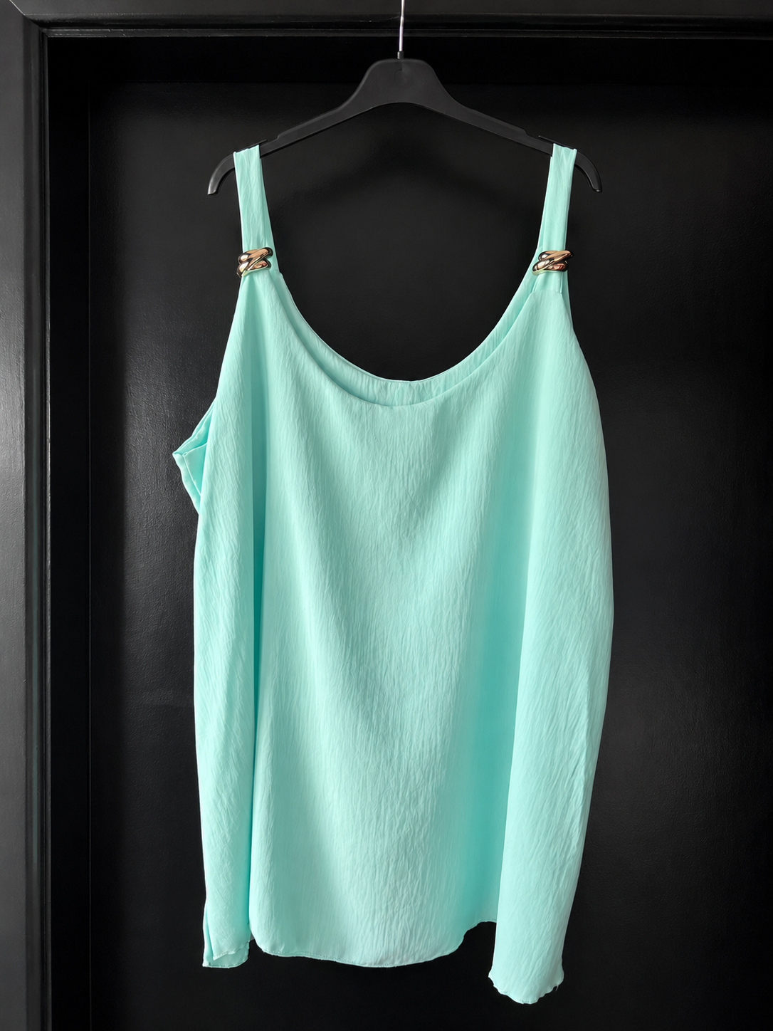 Gold Detail Strap Vest