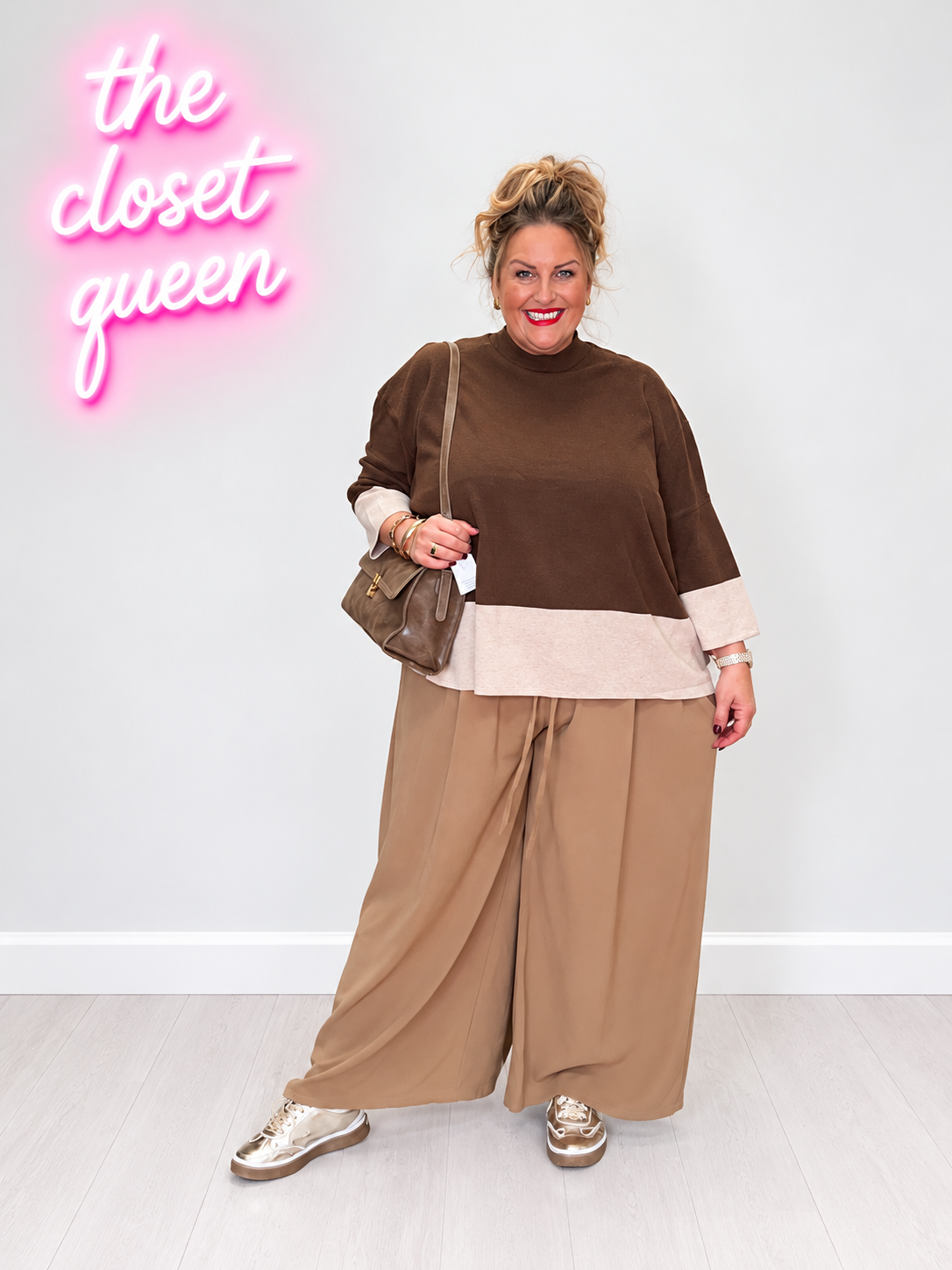 Contrast Trim Jumper
