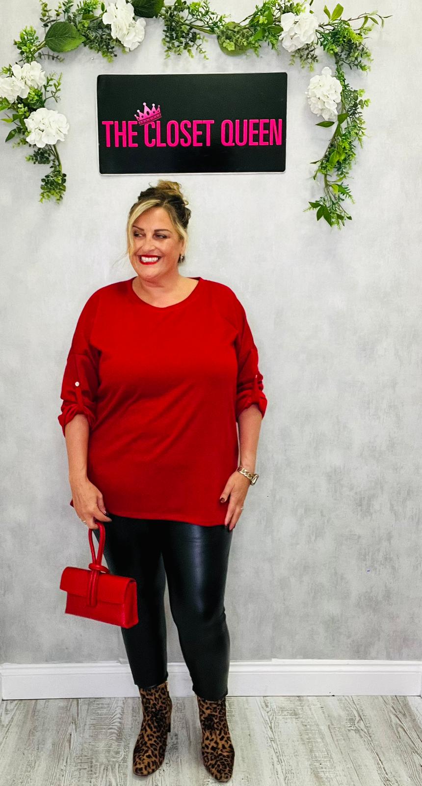 Line Tex Epaulette Top