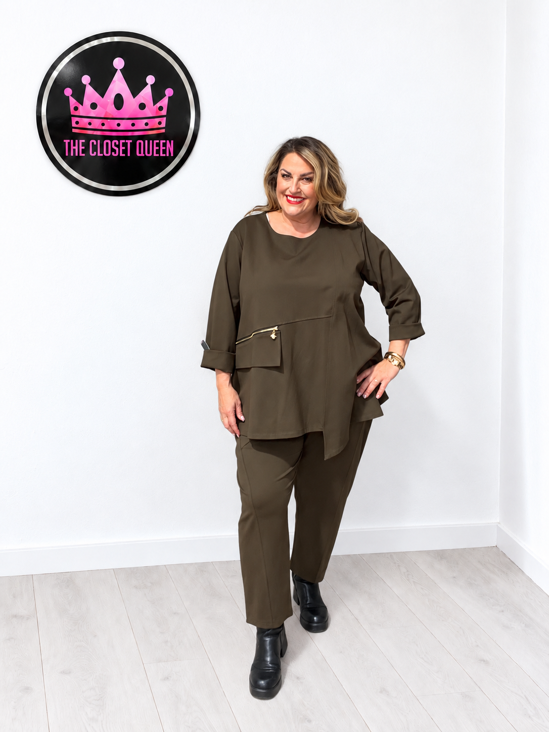 Andrea Angle Pocket Trouser