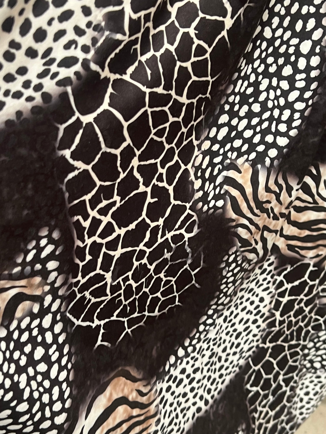 Monaco Dress Safari Print