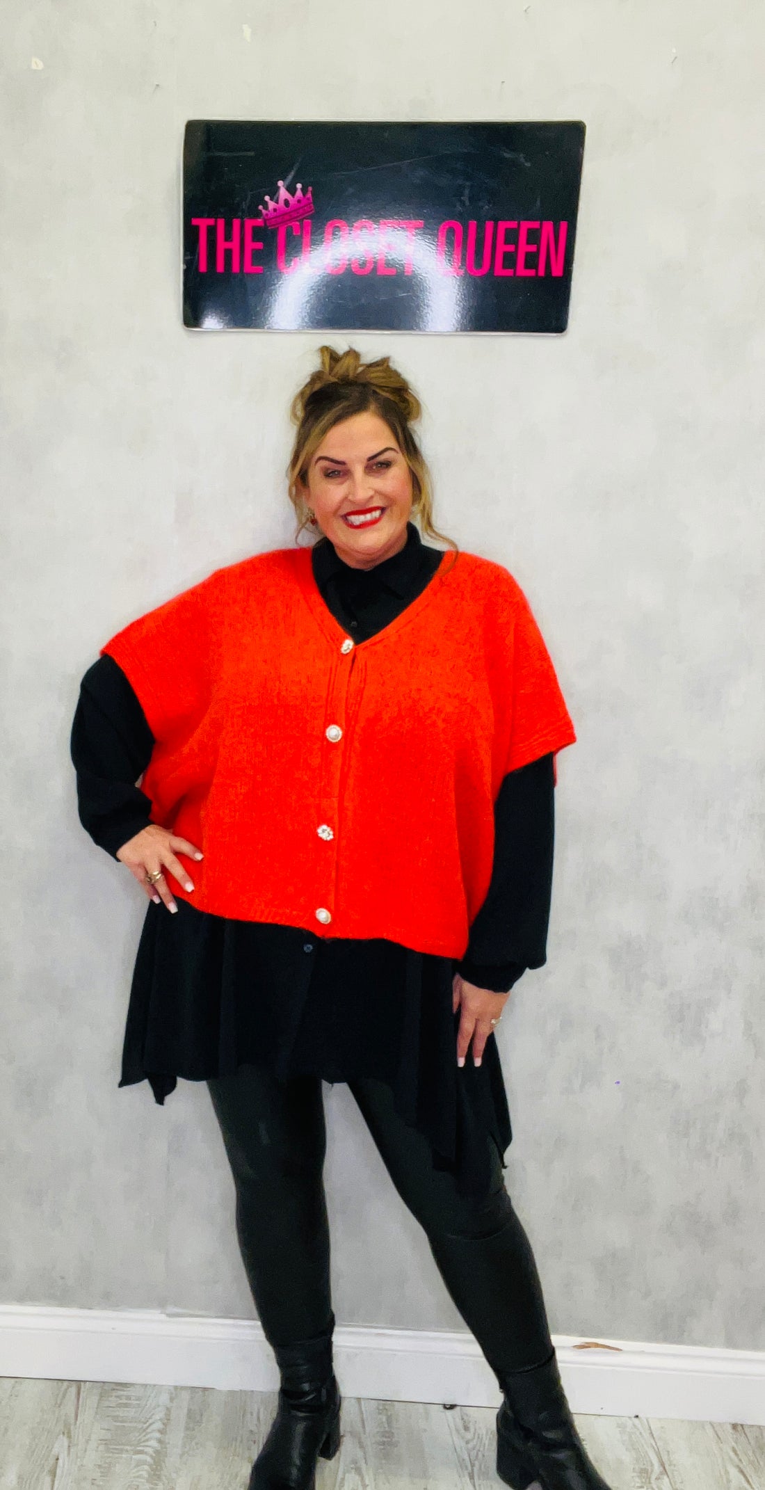 Sparkle Button Cardigan