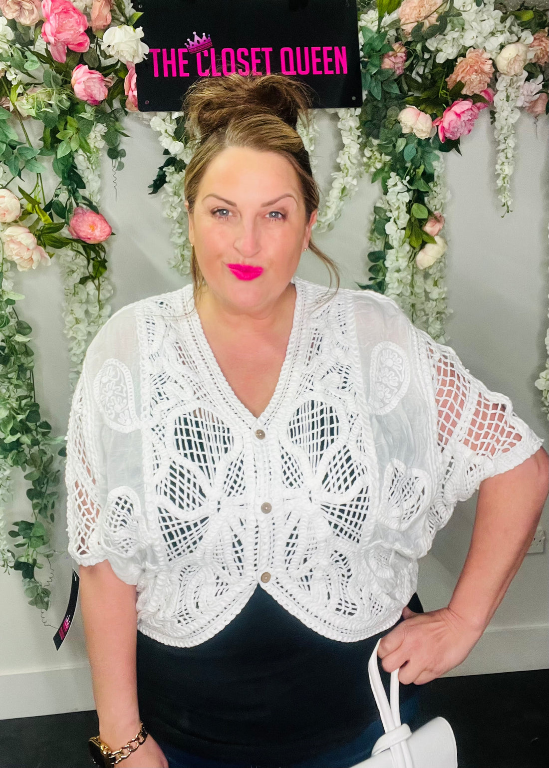 Natalia Crochet Jacket