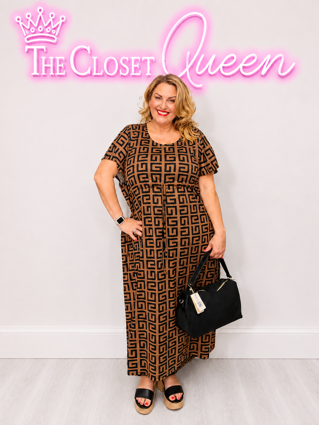 Tray Geo Dress