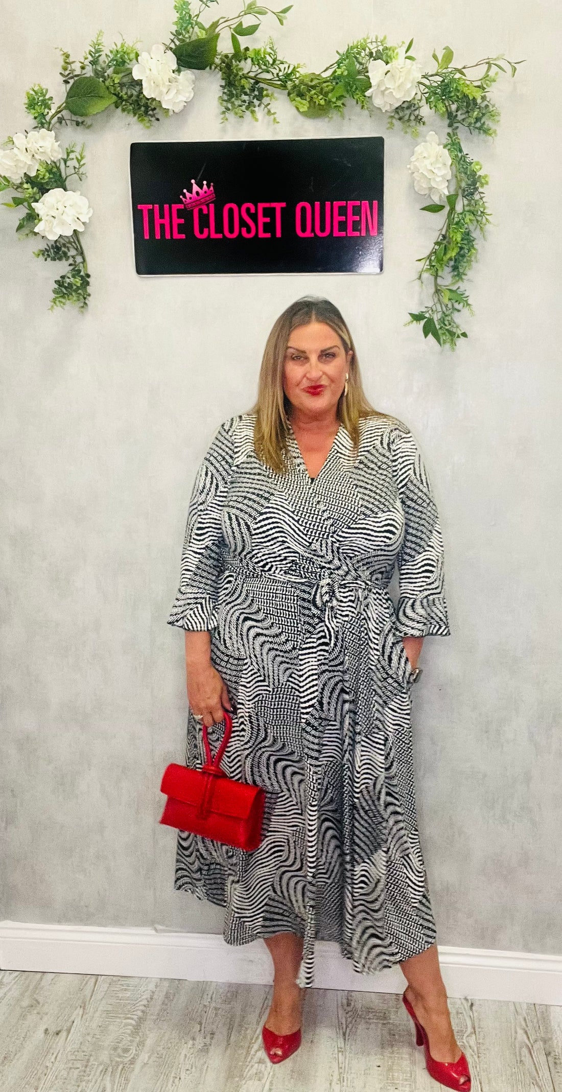 Capri Dress Autumn Sleeve Kaleido