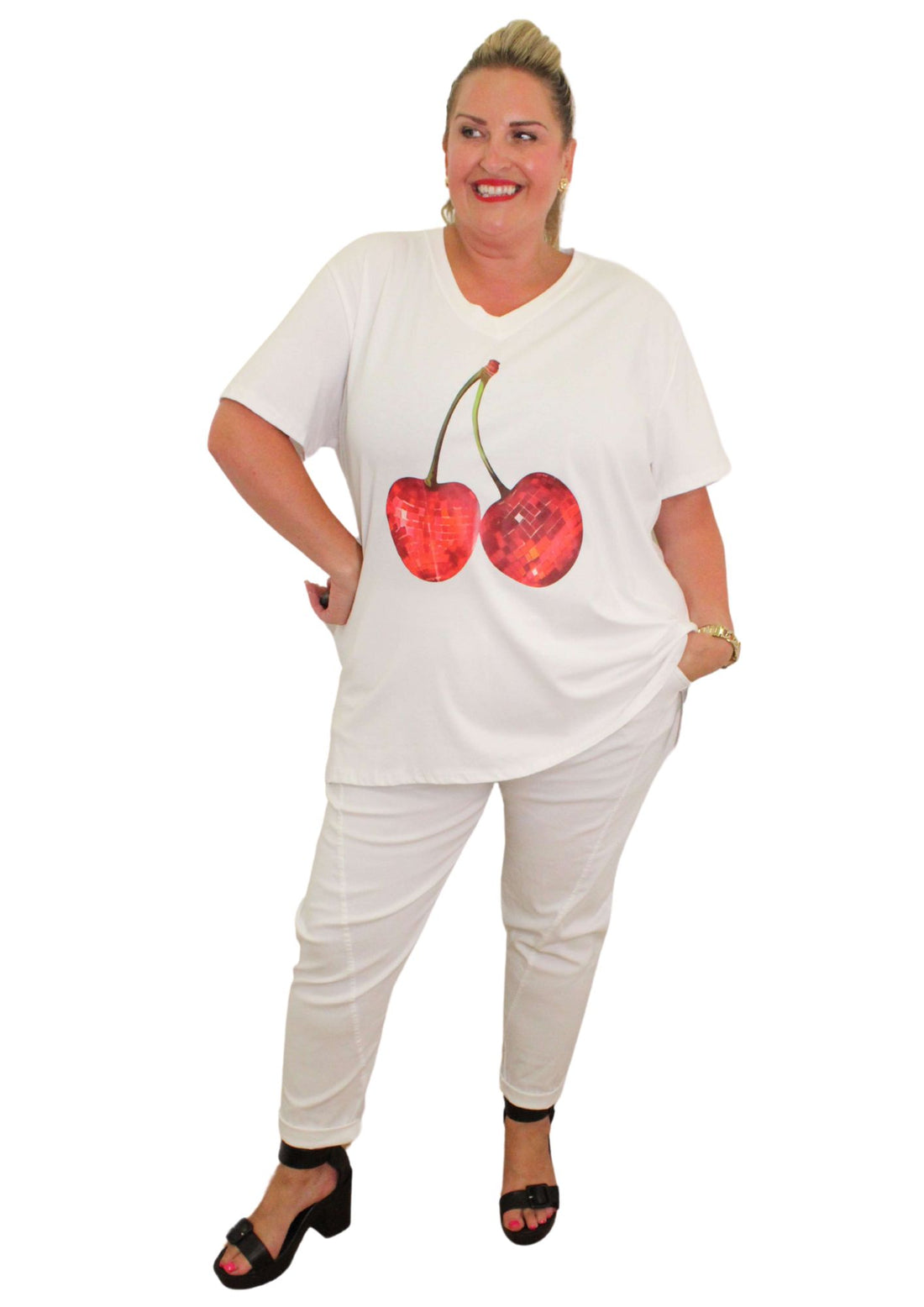 Dee T-Shirt Disco Cherry