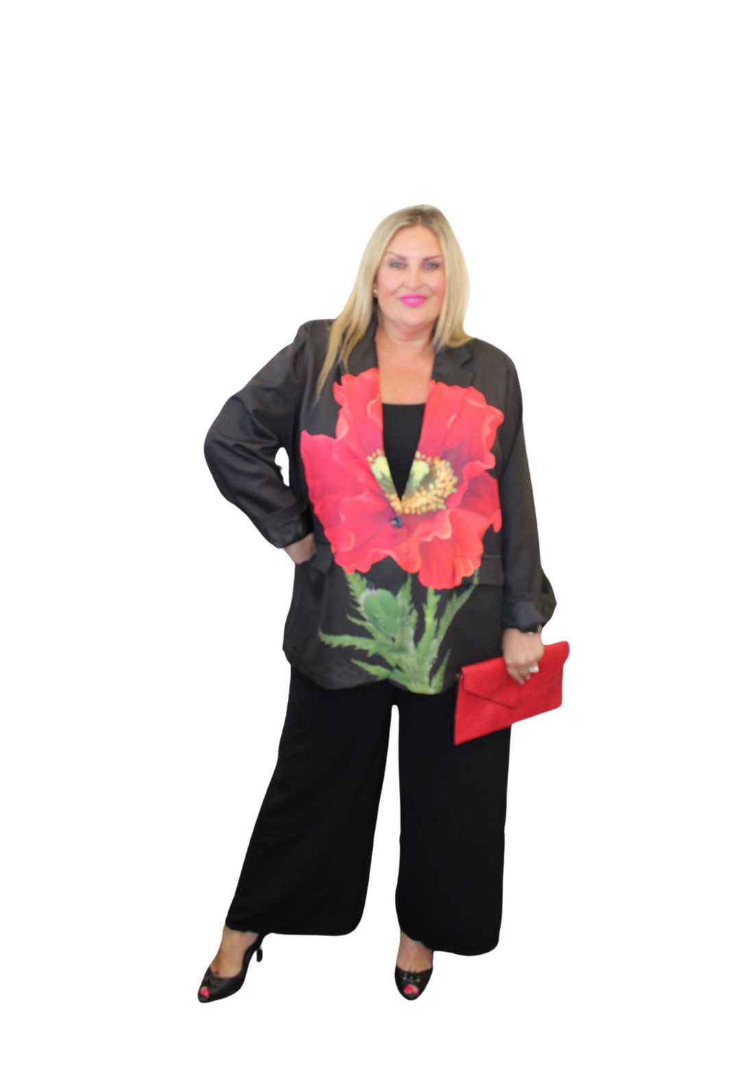 Double Flower Blazer