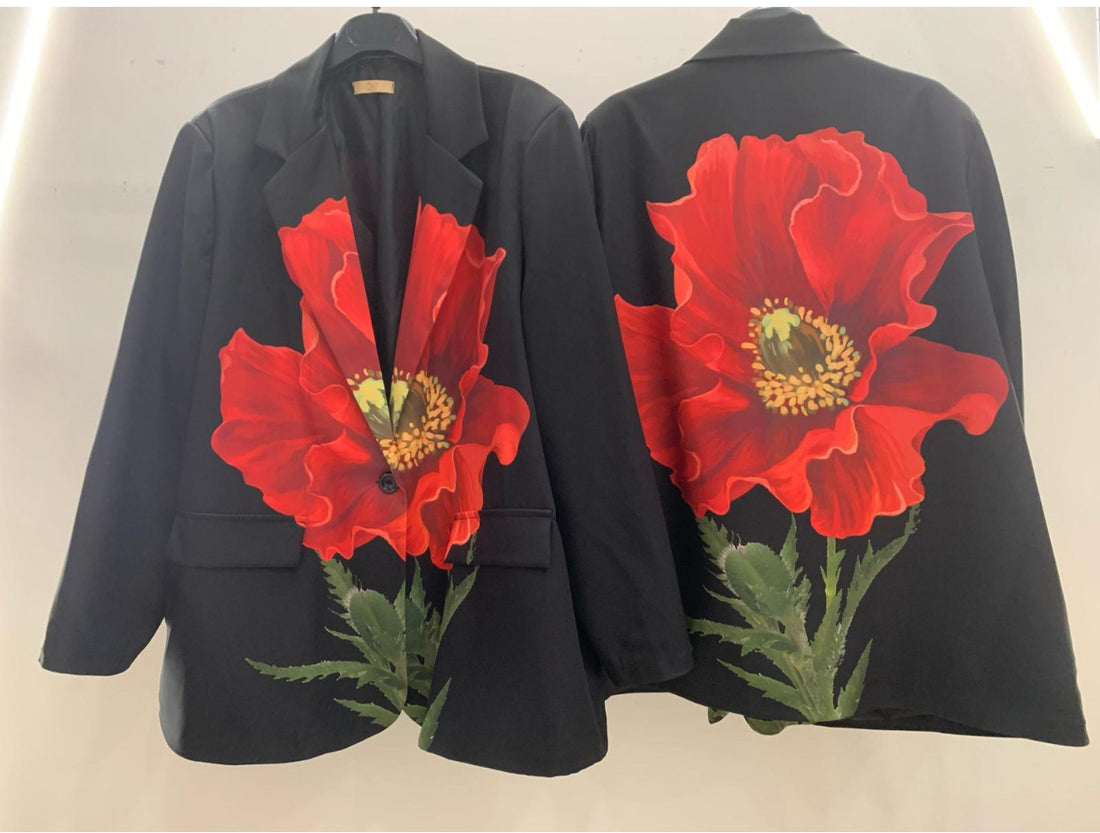 Double Flower Blazer