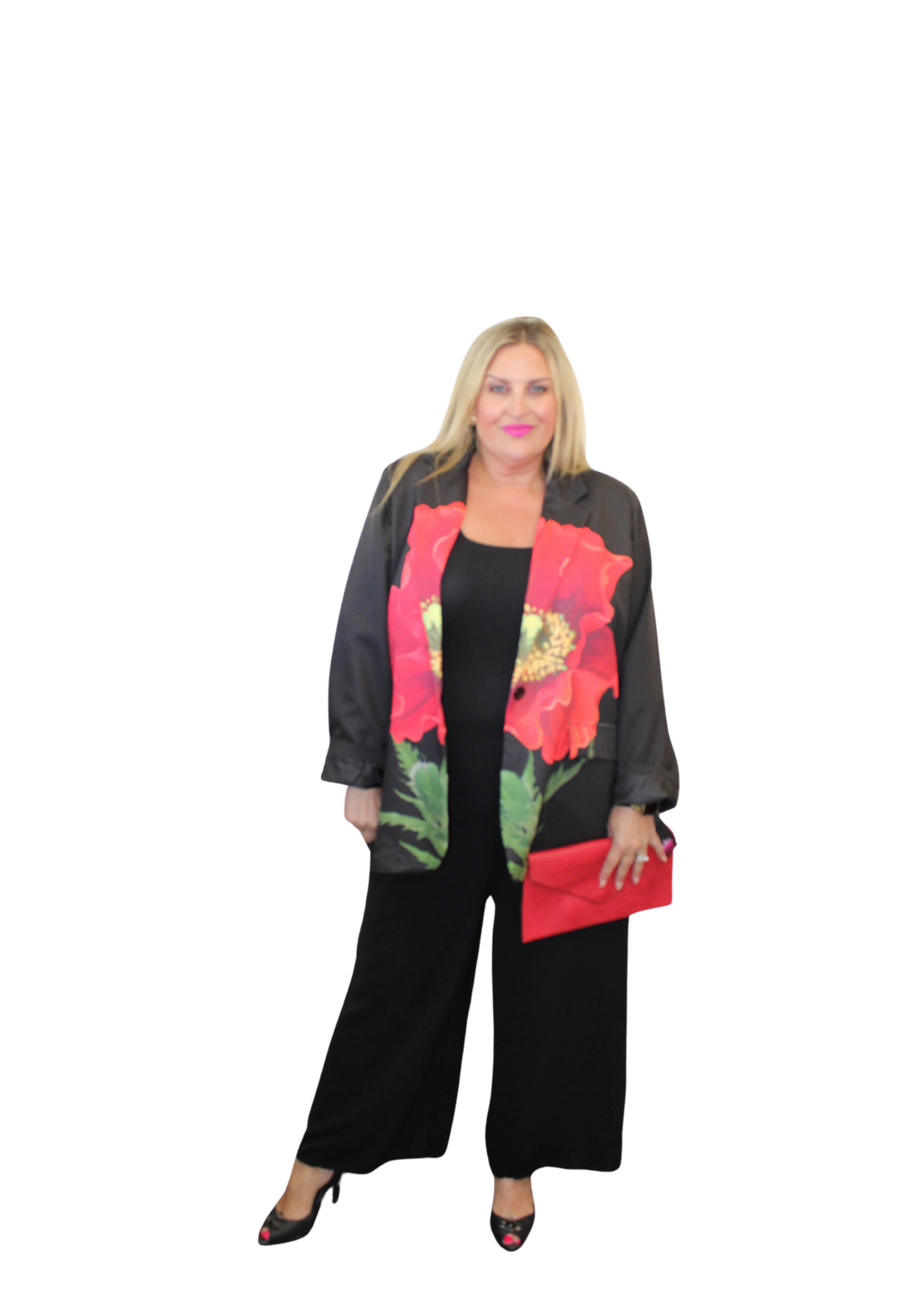 Double Flower Blazer