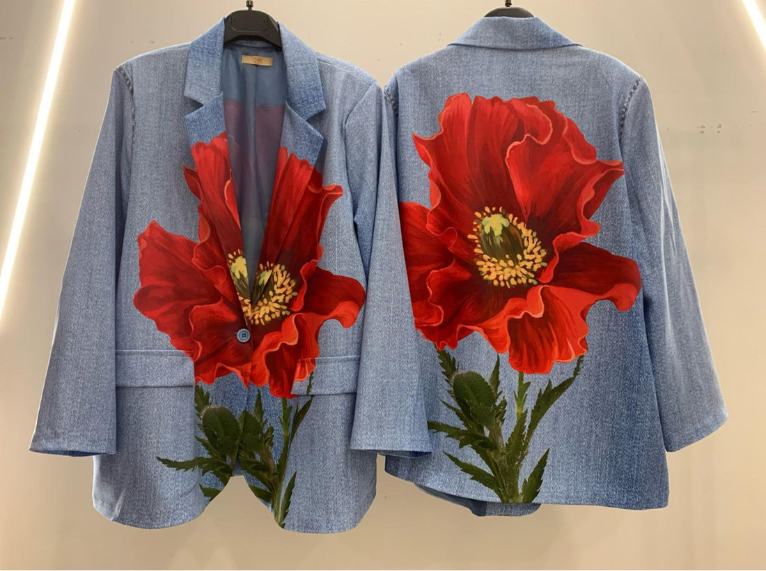 Double Flower Blazer