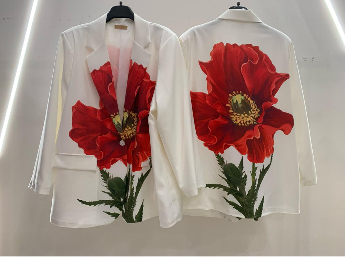 Double Flower Blazer