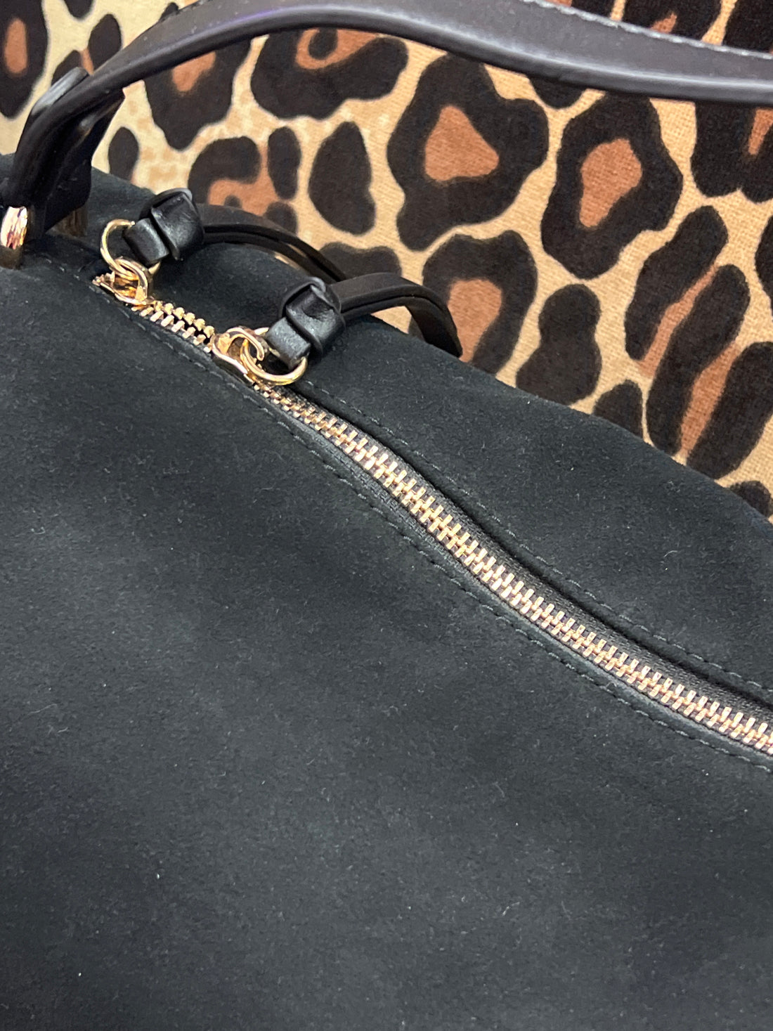 Suedette Shoulder bag
