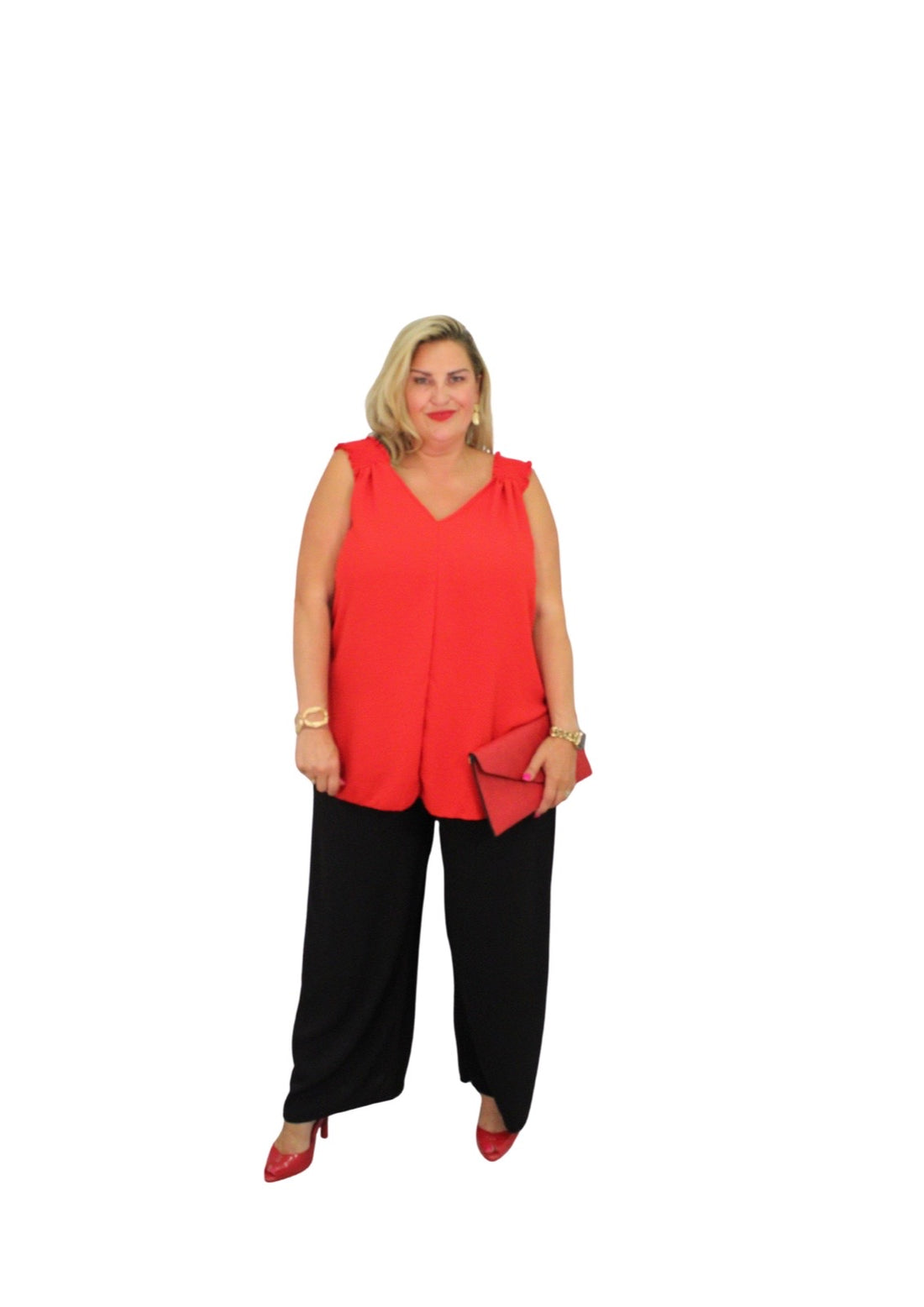 Peros Swing Top Sleeveless Plain