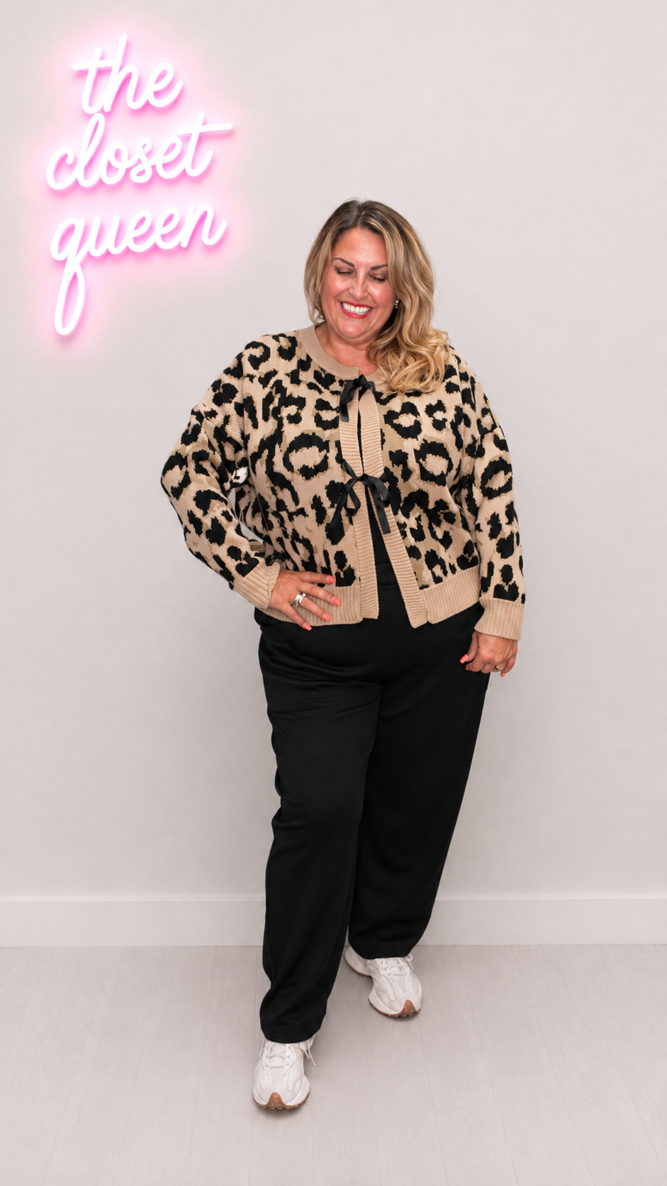 Bow Tie Cardigan Jacket Animal