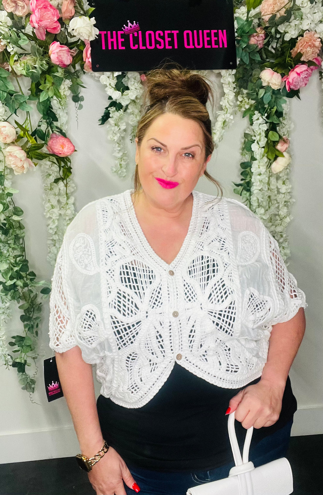 Natalia Crochet Jacket