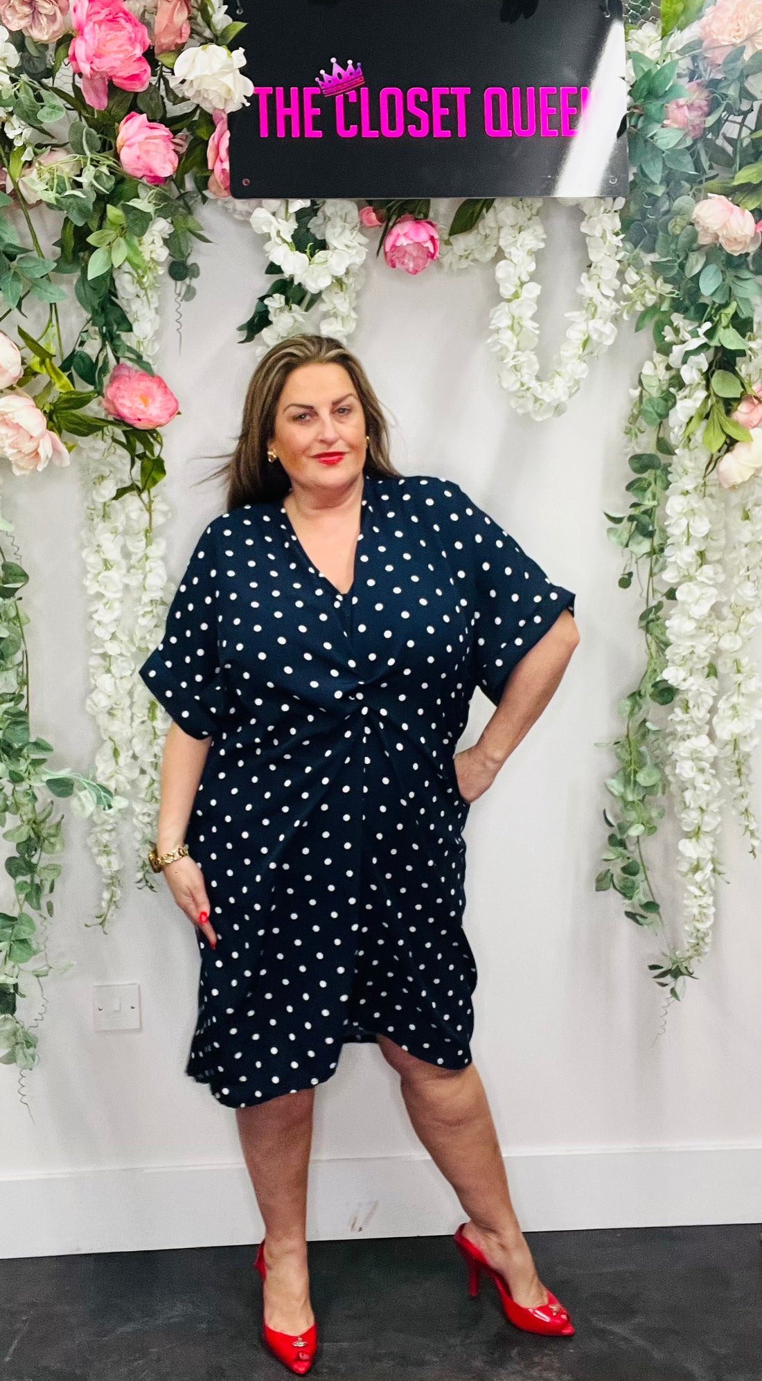 Naddy Dress Polka Dot