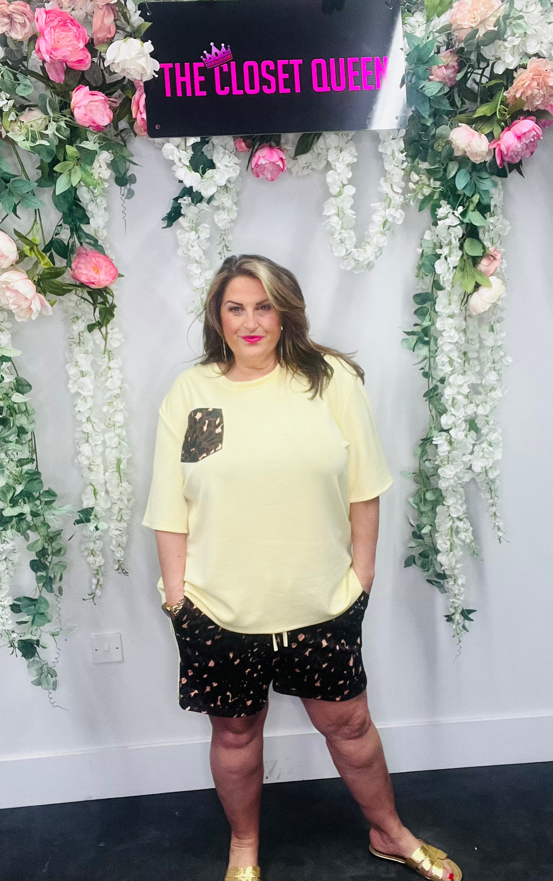 Animal Camo Bounce Top