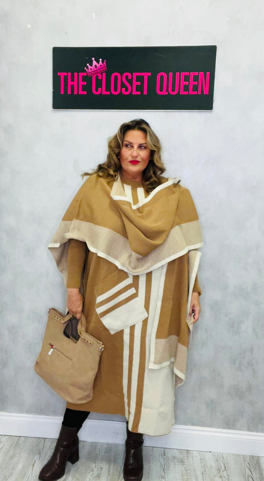 Trio Line Jumper Dress