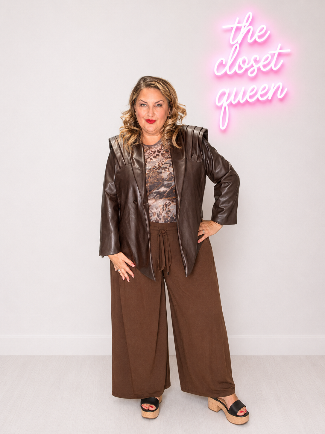 Taylor Faux Leather Jacket