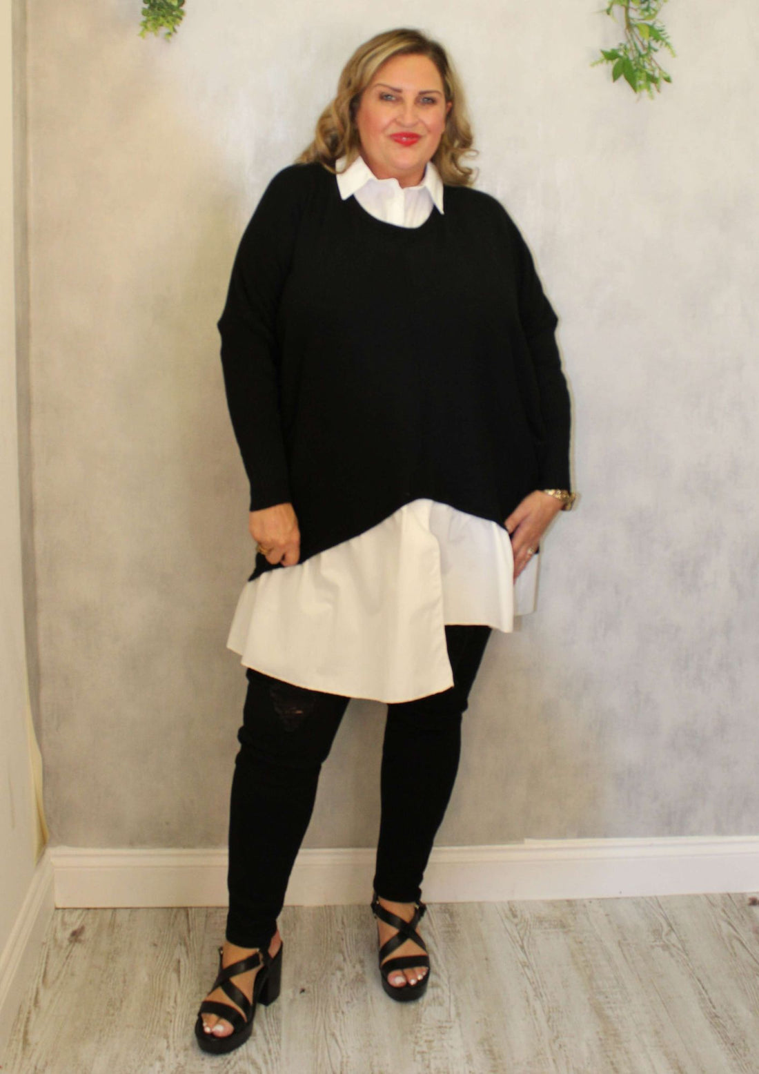 False Shirt Jumper