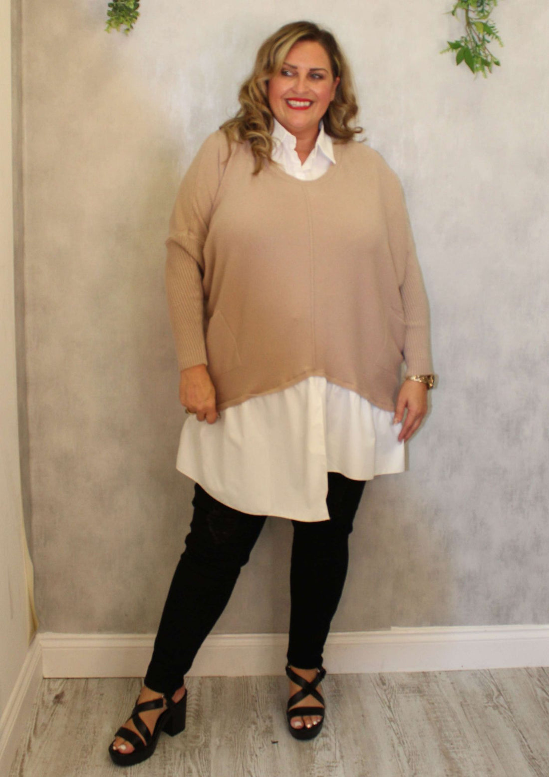 False Shirt Jumper