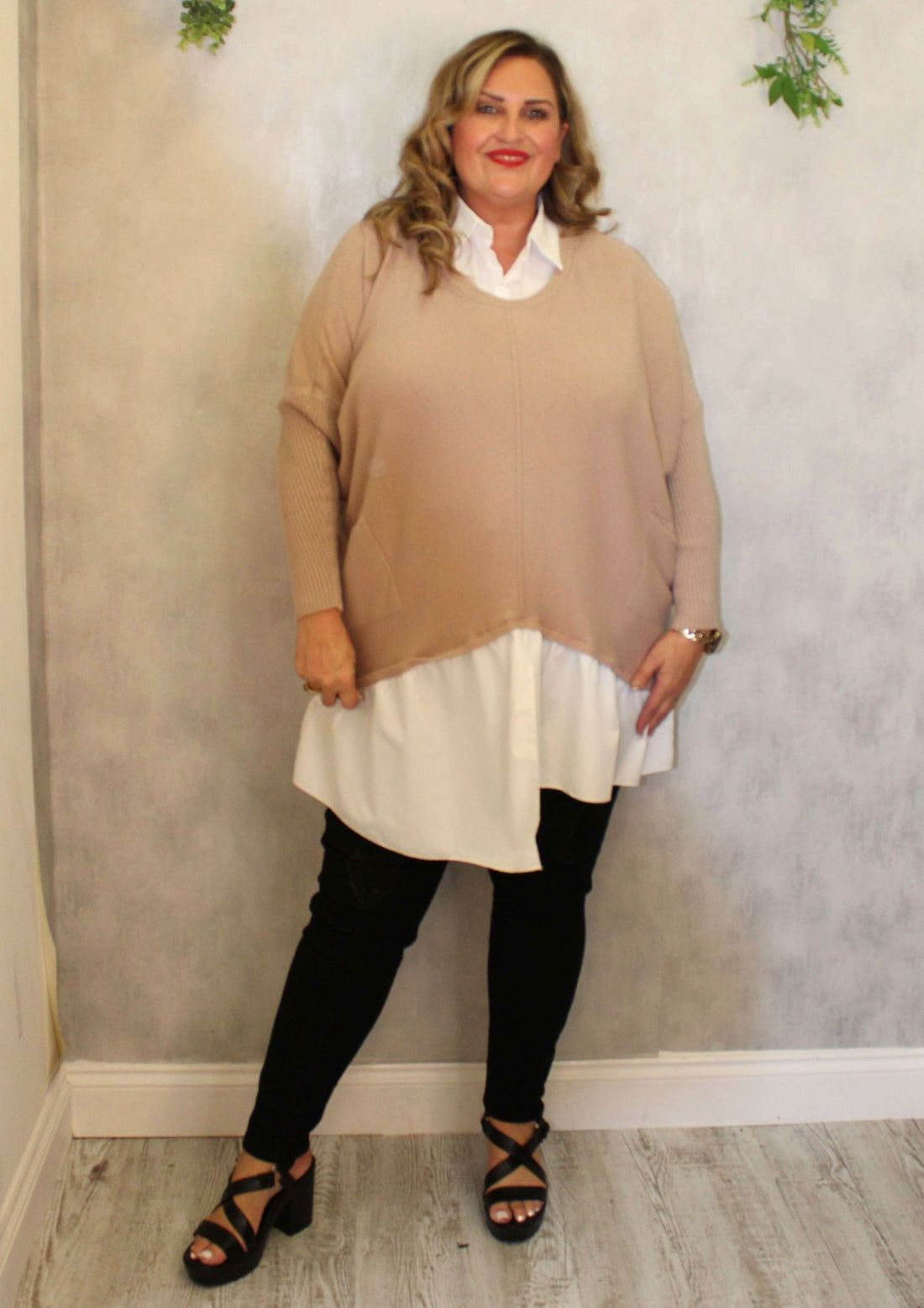 False Shirt Jumper