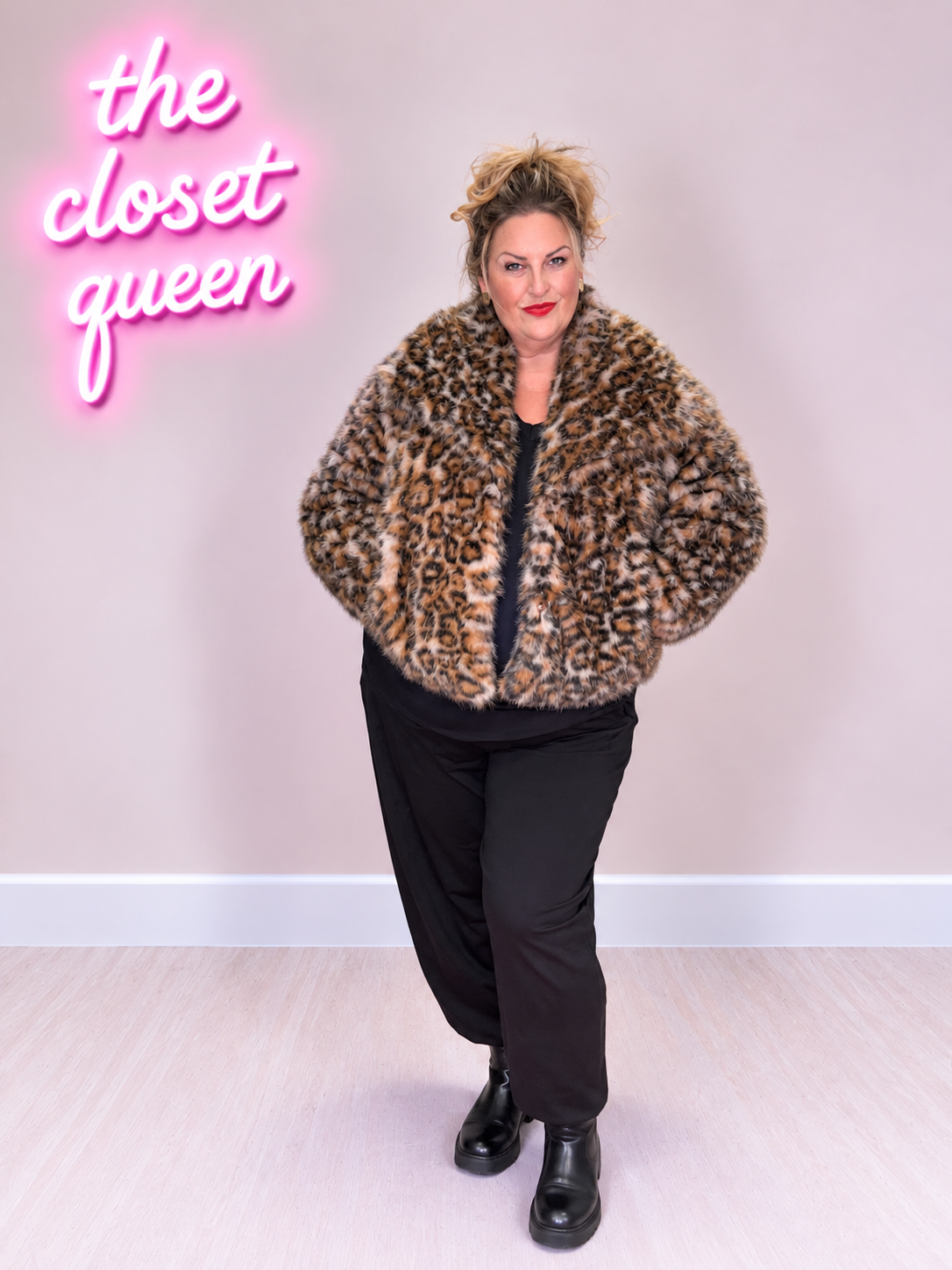 Fluffy Faux Fur Jacket