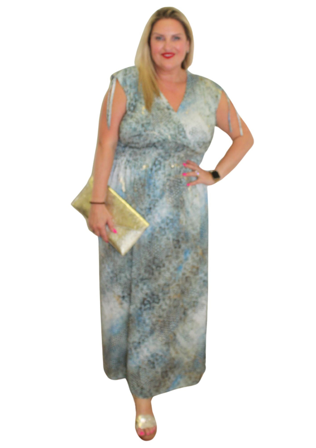 Forty Dress Grecian Replying