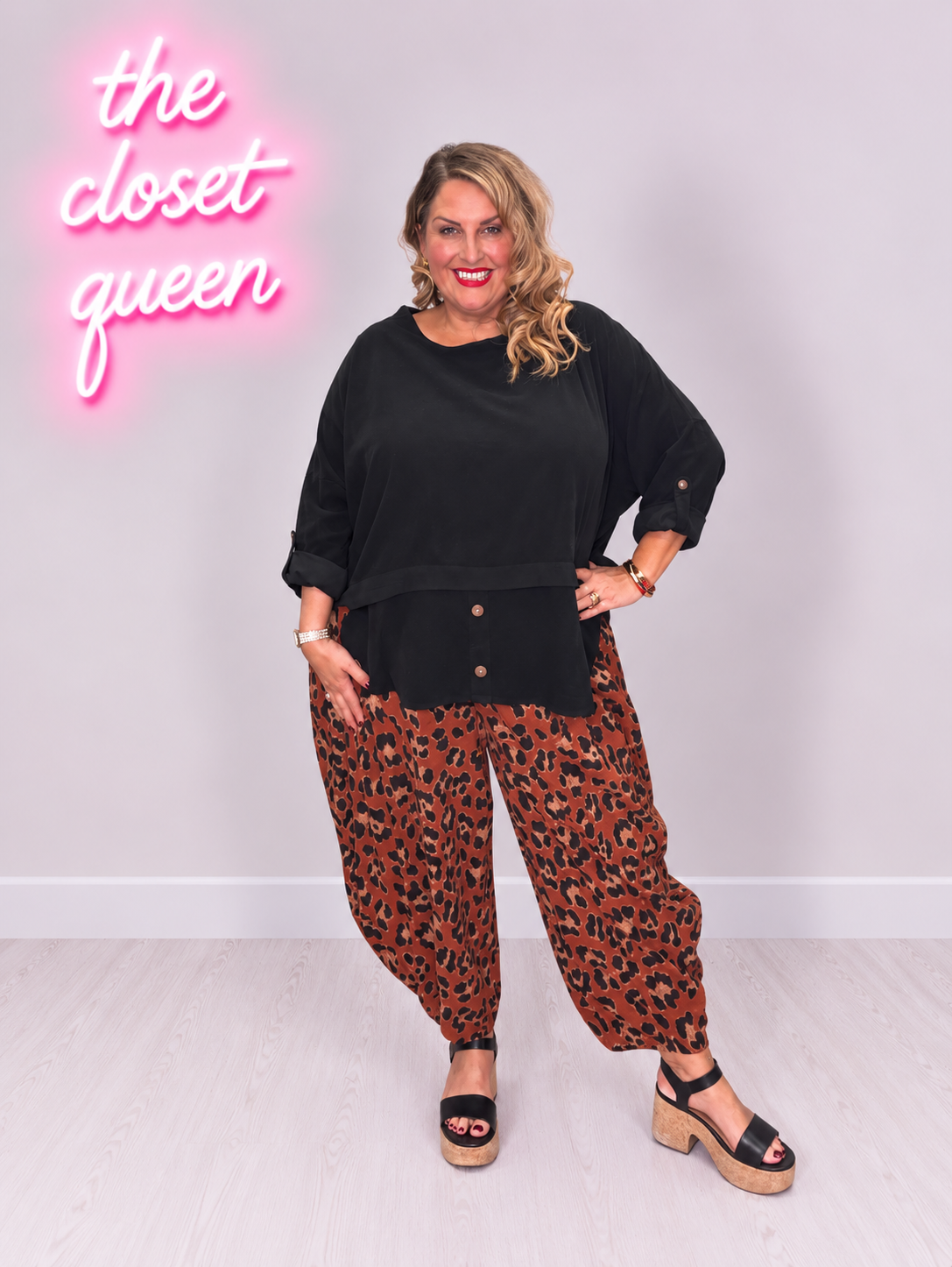 Balloon Needlecord Trousers Animal