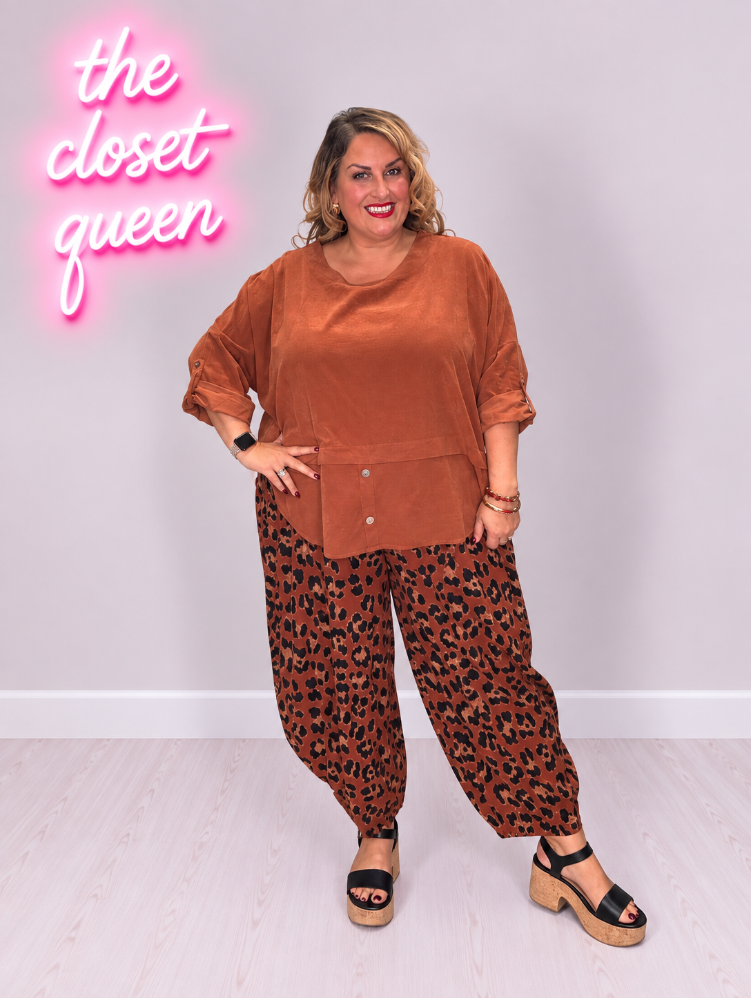Balloon Needlecord Trousers Animal