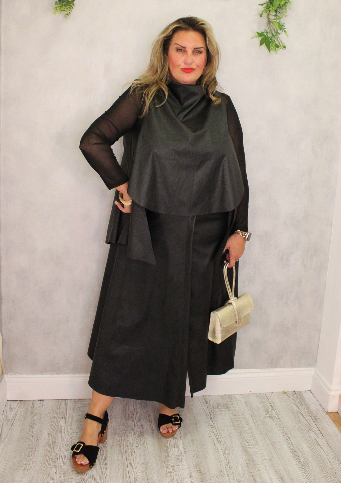 ID Leather Look Tabard