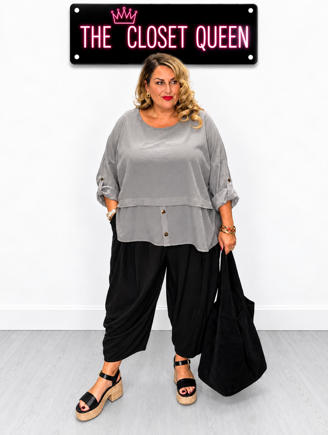Balloon Needlecord Trousers