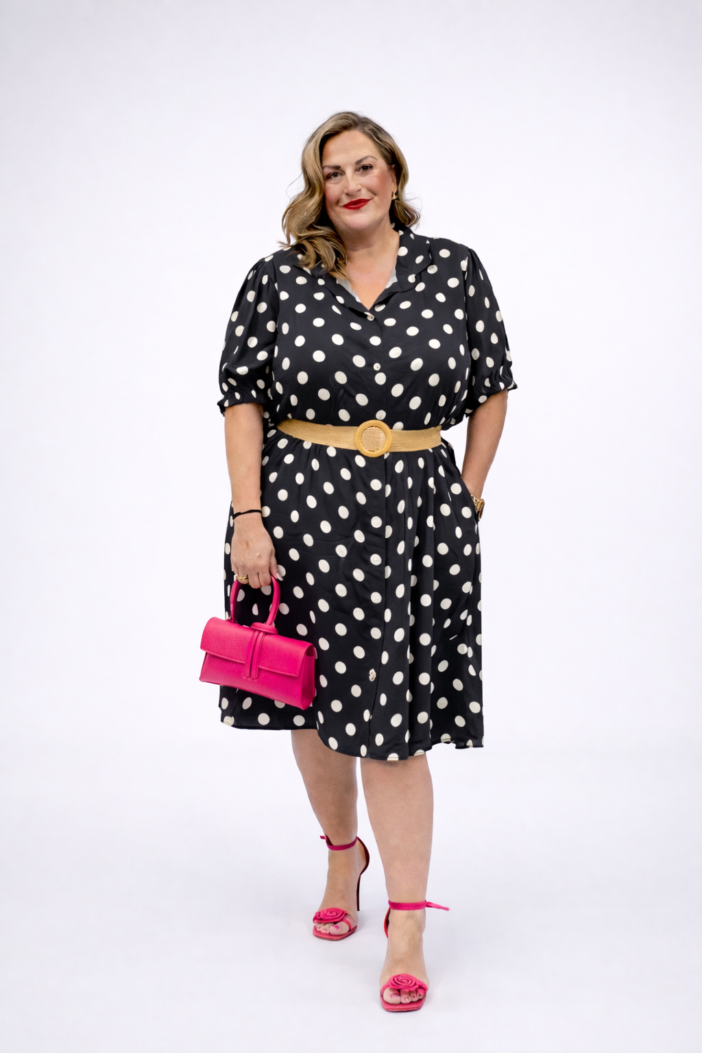 Vera Polka Dot Dress