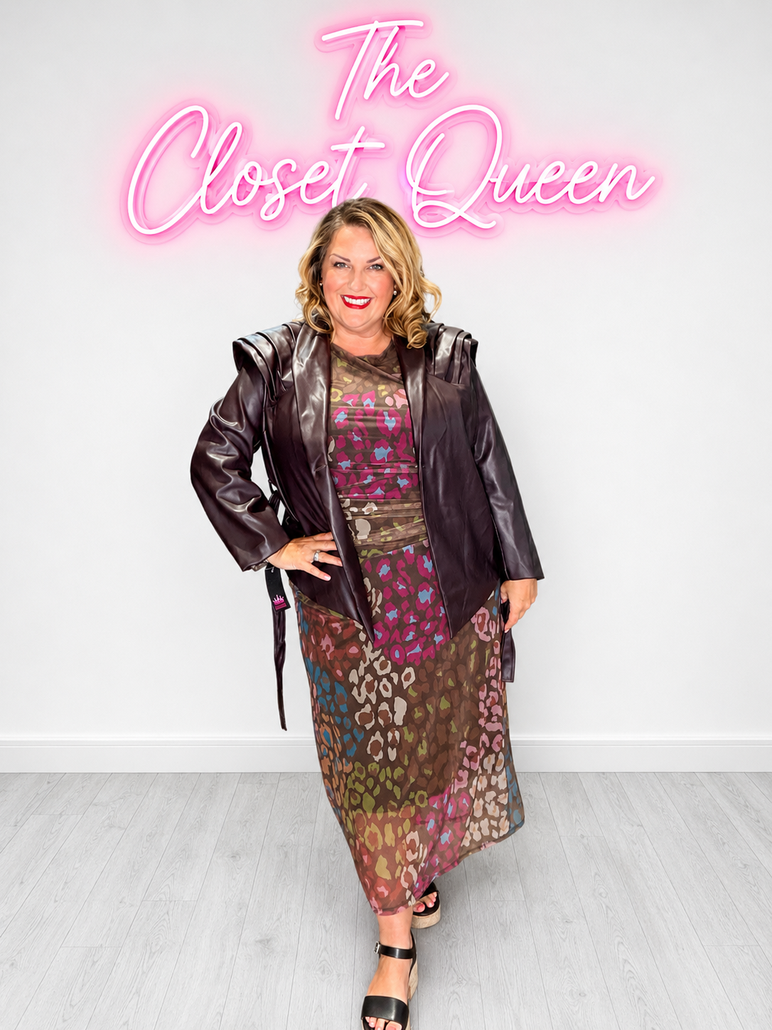 Taylor Faux Leather Jacket