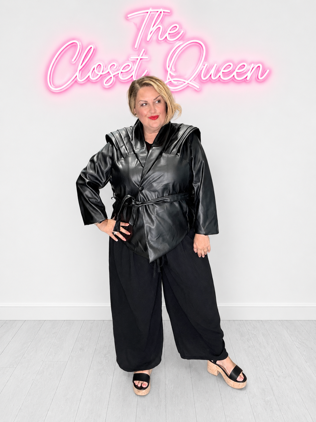 Taylor Faux Leather Jacket