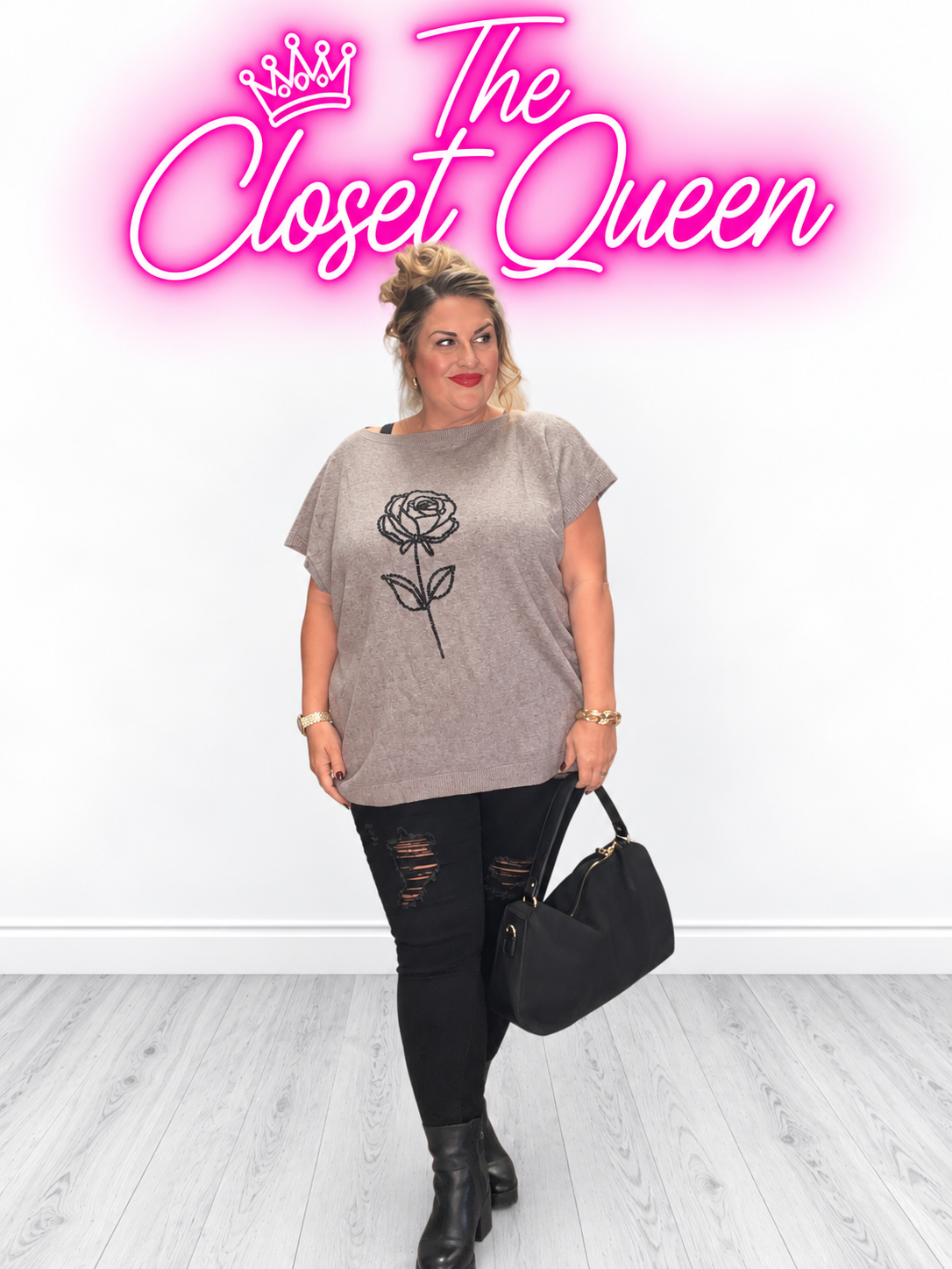 Crystal Rose Jumper