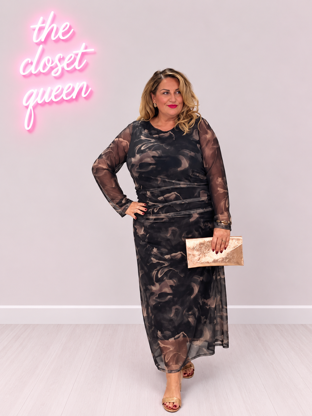 Icon Dress Marble