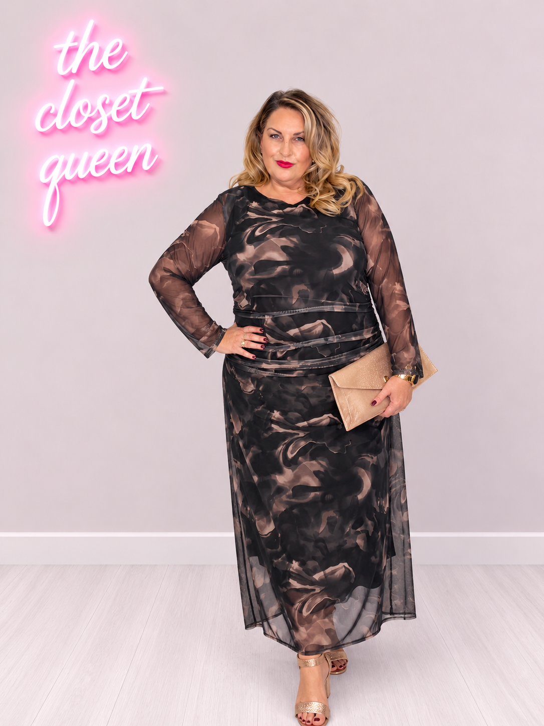 Icon Dress Marble