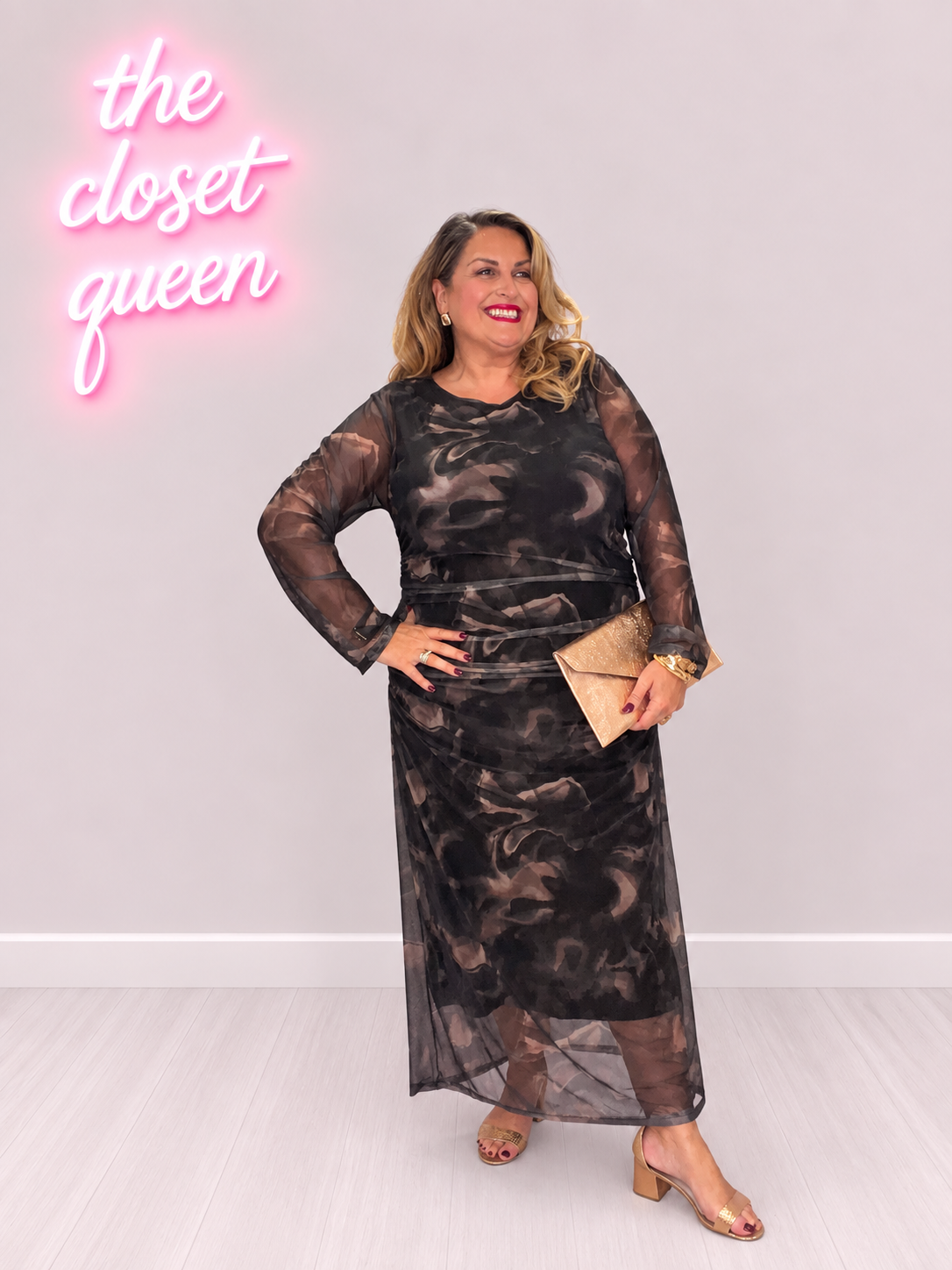 Icon Dress Marble