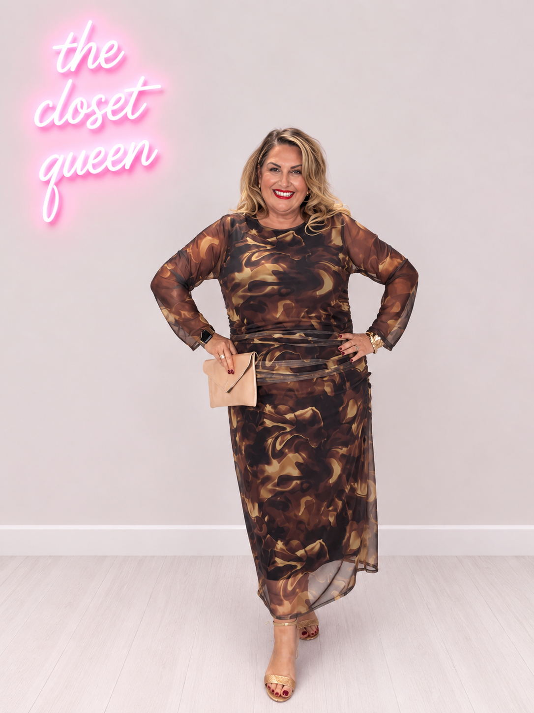 Icon Dress Marble