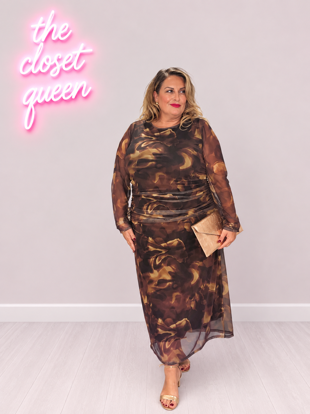Icon Dress Marble