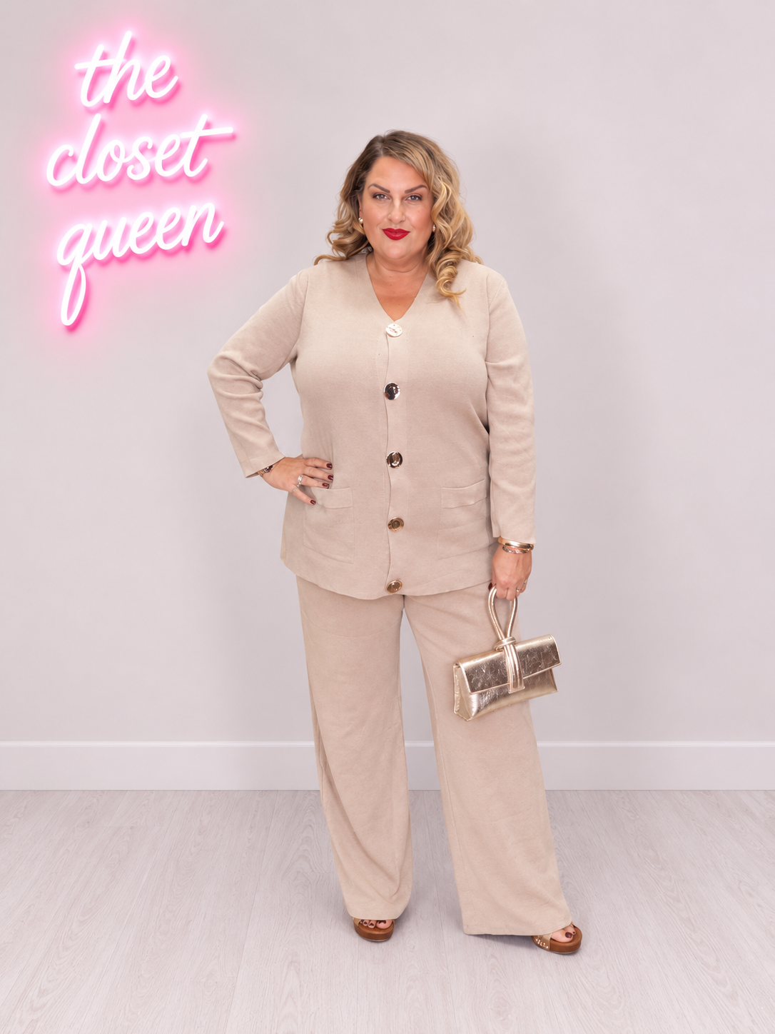 Knit Button Co-Ord