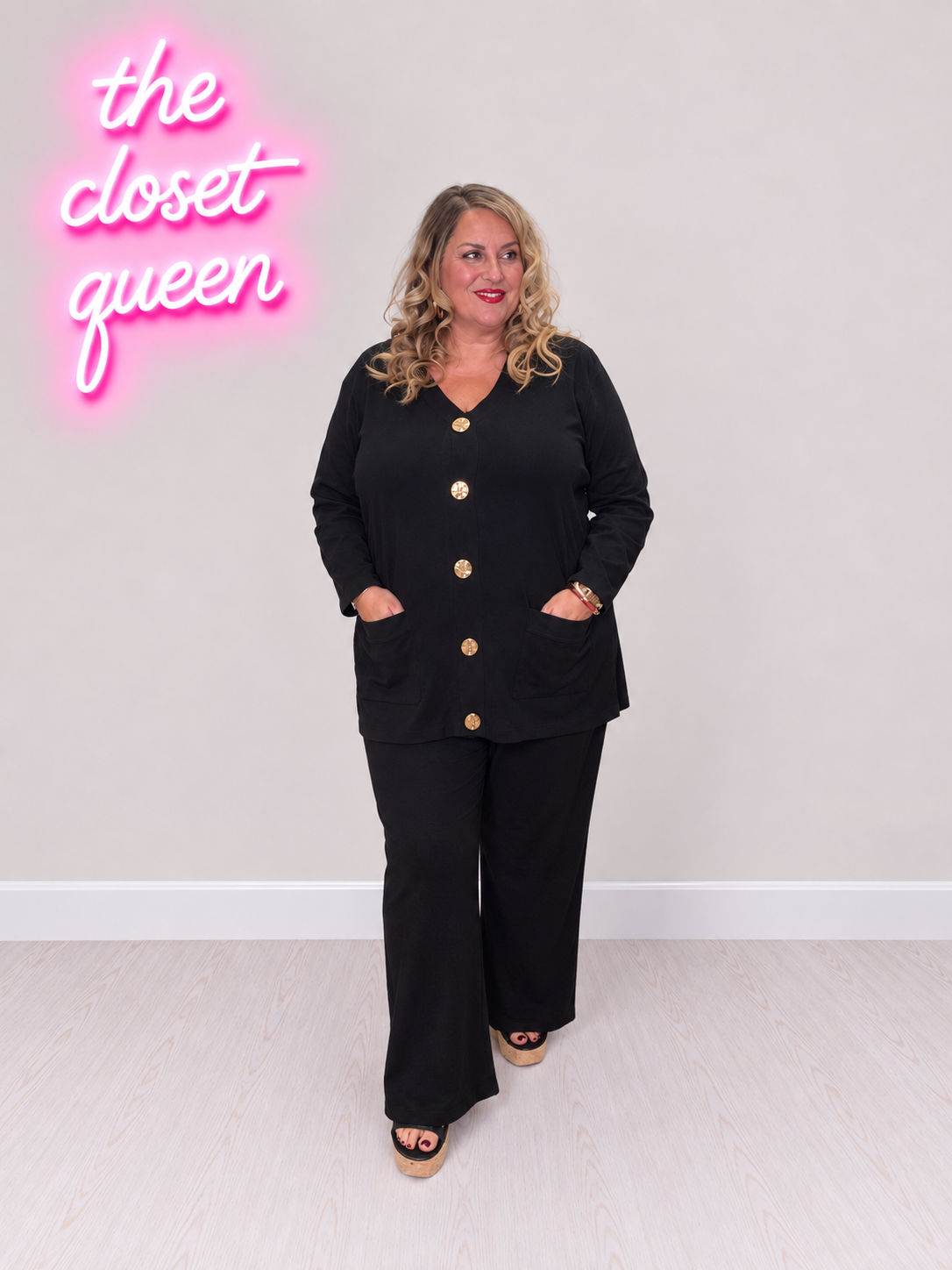 Knit Button Co-Ord