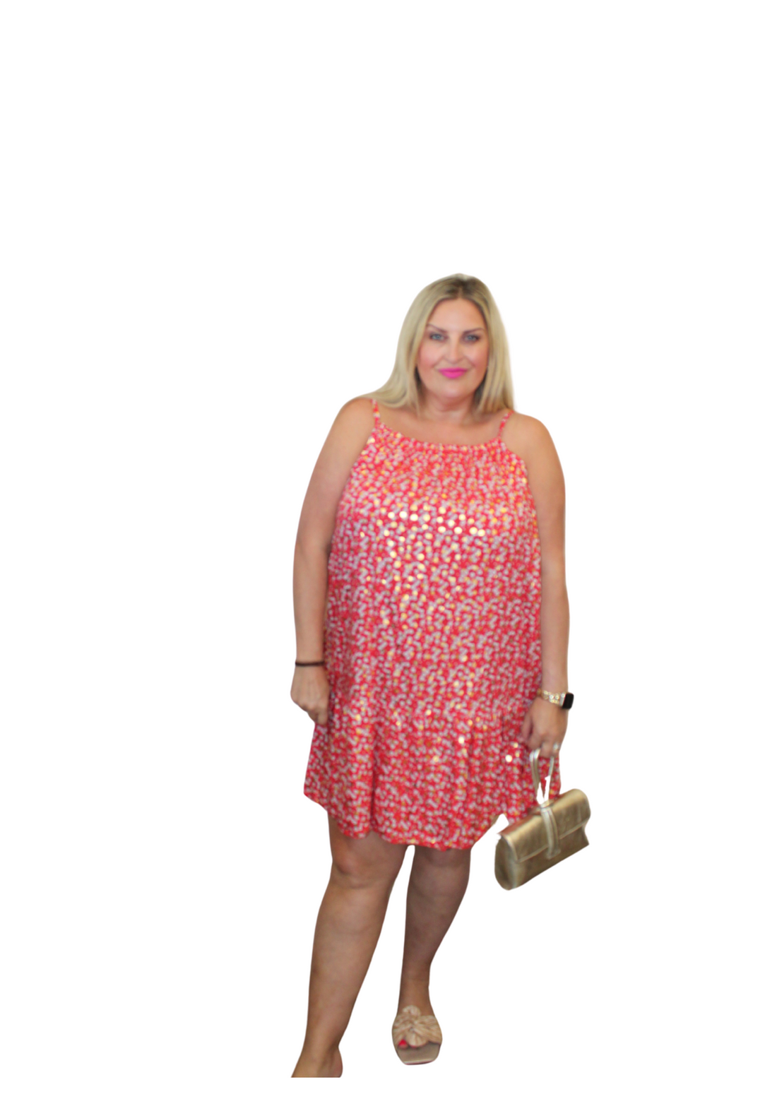 Lassi Sundress Short Ditsy