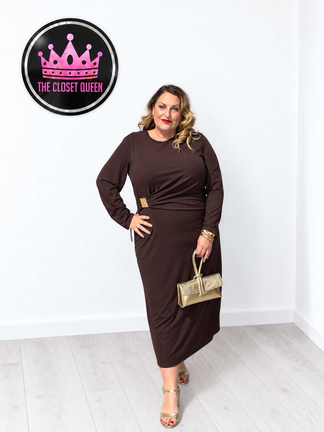 Marquise Gathered Waist Dress