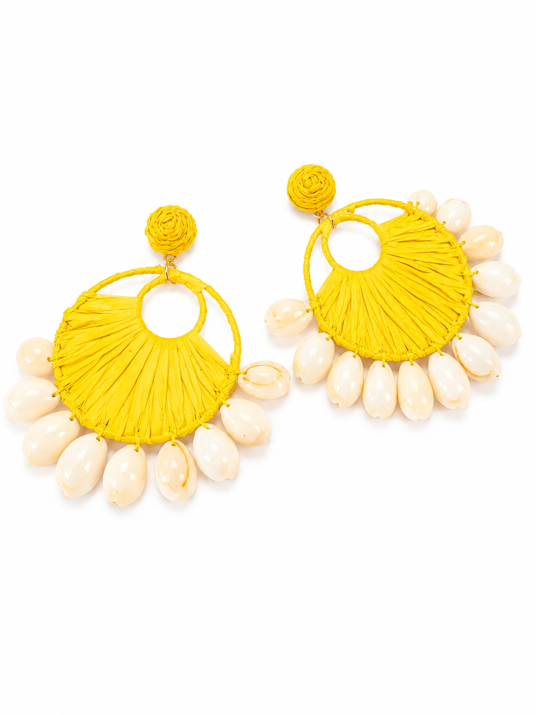 Mini Shell Boho Colour Earrings