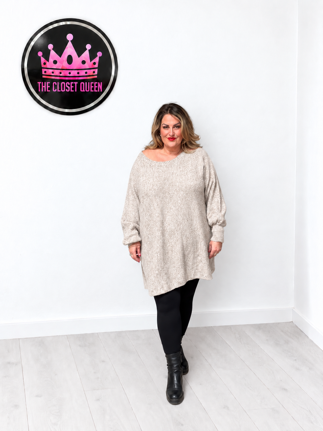 Momo Balloon Sleeve Jumper Dress