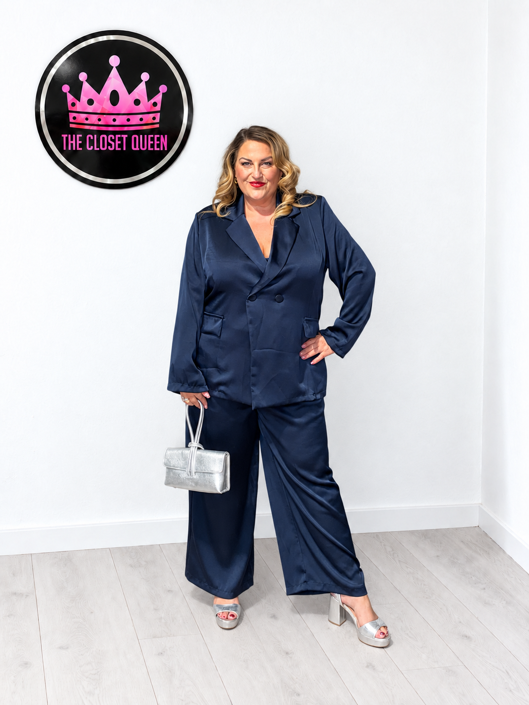 Satina Blazer Trouser Suit